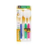  Bộ ba bàn chải đánh răng cho răng nhạy cảm BrushCare Sensitive Extra Soft 