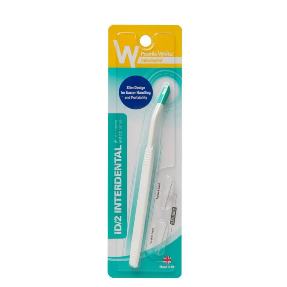  Tay cầm bàn chải kẽ răng với 2 đầu chải kẽ răng ID/2 Interdental 