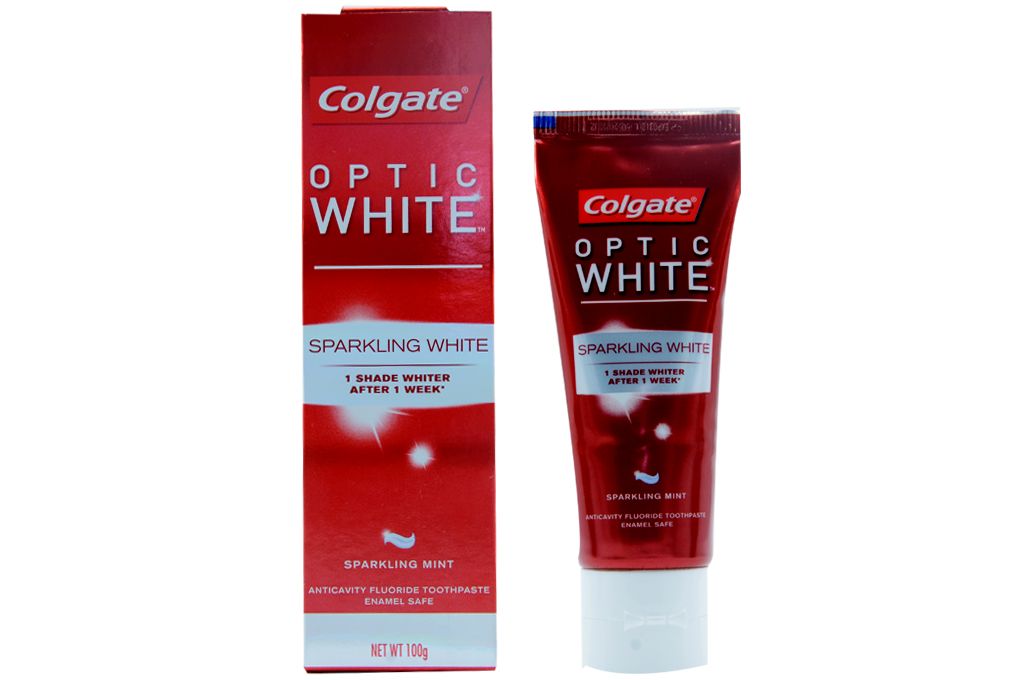 Kem đánh răng Colgate Optic White 100g