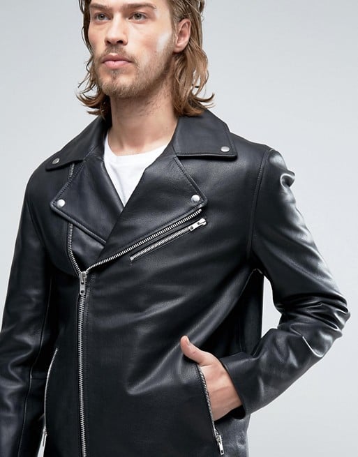 Áo khoác da Leather Biker Jacket