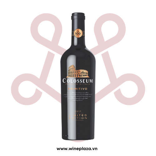 Rượu vang đỏ Ý Colosseum Primitivo Limited Edition