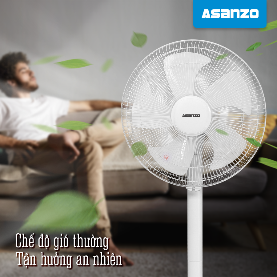 Quạt Điện Đứng Asanzo Model AM520