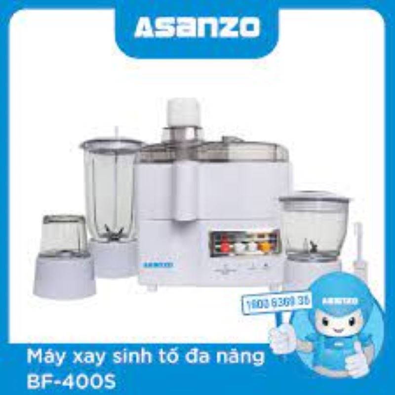 Máy xay ép đa năng Asanzo BF-400S