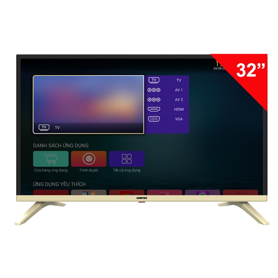 Smart Tivi Asanzo 32 inch Model 32AS120