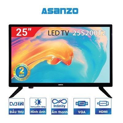 Tivi Led Asanzo 25 Inch Model 25S200T2N