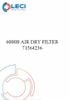  6000 Hours Air Dryer Filter Kit 71564236 