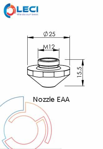  Đầu béc EAA Trumpf Fiber 