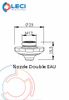 Nozzle Double EAU Trumpf Fiber