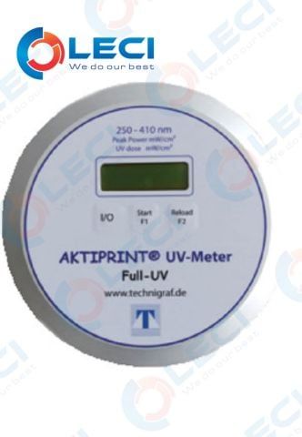  Thiết bị đo năng lượng UV AKTIPRINT - Technigraf UV Meter Full UV 