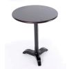 Bàn Cafe Mặt Gỗ Tròn, Chân Trụ Sắt Sơn Tĩnh Điện Fansipan Kite 03 - 64 x 73cm