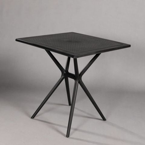 Bàn Cafe Nhựa PP Mặt Vuông Và Mặt Tròn Hv3024/25