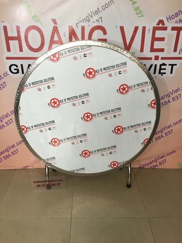 Bàn Inox 201 Mặt Tròn Hwata - 1m2 (Đường Kính)