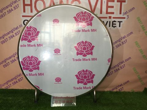 Bàn Inox 304 Mặt Tròn 7 Zem - 1m2 (Đường Kính)