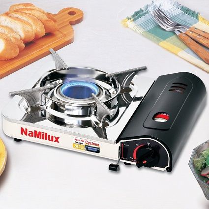 Bếp Gas Mini Inox Namilux Chống Cháy Nổ