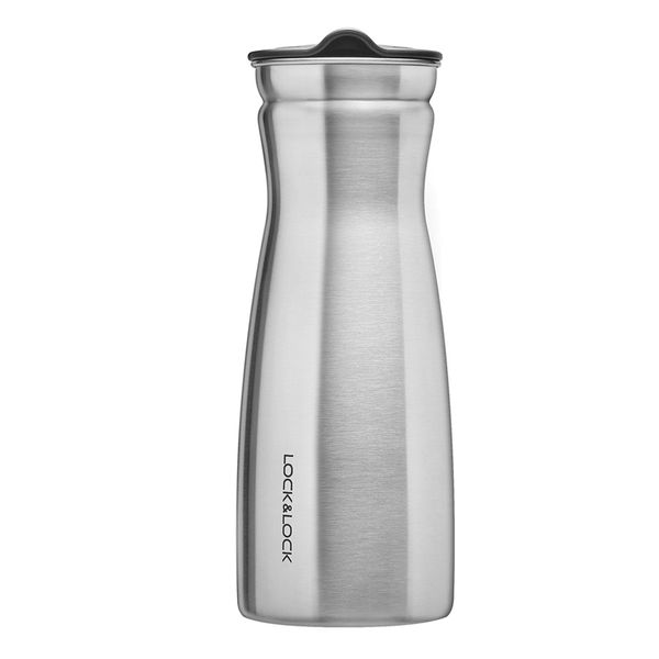 Bình Nước Thép Màu Bạc Lock And Lock LHC7014 - 1,1 Lít