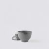 Bộ Chén Miso Melamine Có Nắp BL161 Granite Dark Grey Superware - 390ml