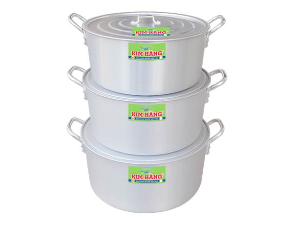 Bộ Nồi Nhôm Kim Hằng T3 Lớn