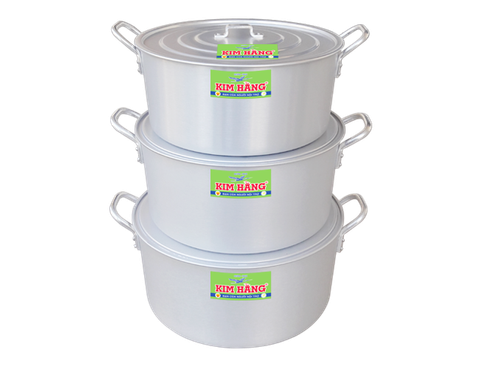Bộ Nồi Nhôm Kim Hằng T3 Lớn