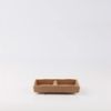 Chén Chấm Melamine 2 Ngăn DV104 Clay Dark Brown Superware - 13 x 8,2 x 3cm