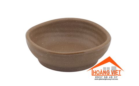 Chén Chấm Melamine DV147 Clay Dark Brown Superware - 8,6 x 8,6 x 2,7cm