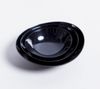 Chén Chấm Melamine Oval Màu Đen Fataco - 3 Size
