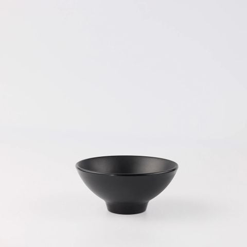Chén Melamine BV093 Đen Nhám Superware - 11,7 x 11,7 x 5,5cm