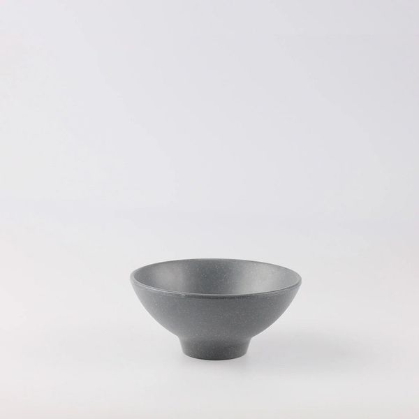 Chén Cơm Melamine BV093 Granite Dark Grey Superware - 11,7 x 11,7 x 5,5cm