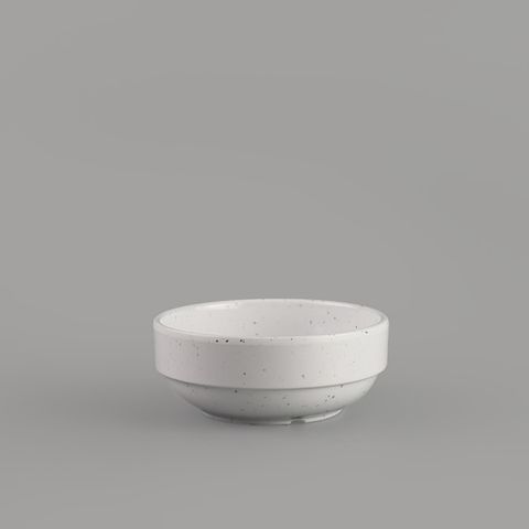 Chén Melamine BV372 Pearl Stone Trắng Superware - 10,7 x 4,05cm