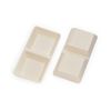 Chén Chấm Melamine 2 Ngăn C103 Vân Đá Fataco - 14,8 x 7,4 x 2,0cm
