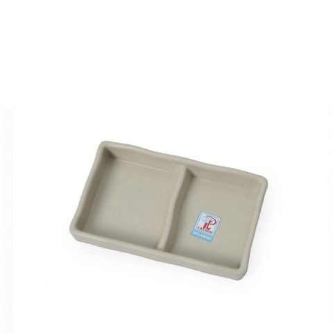 Chén Chấm Melamine CC109N Nâu Nhám Fataco - 12,9 x 8,0 x 2,5cm