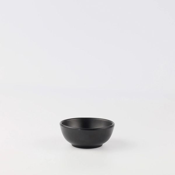 Chén Chấm Melamine BV176-3,5 Đen Nhám Superware - 8,4 x 8,4 x 3,5cm
