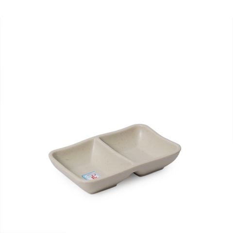 Chén Chấm Melamine CC108N Nâu Nhám Fataco - 12,7 x 8,2 x 2,6cm