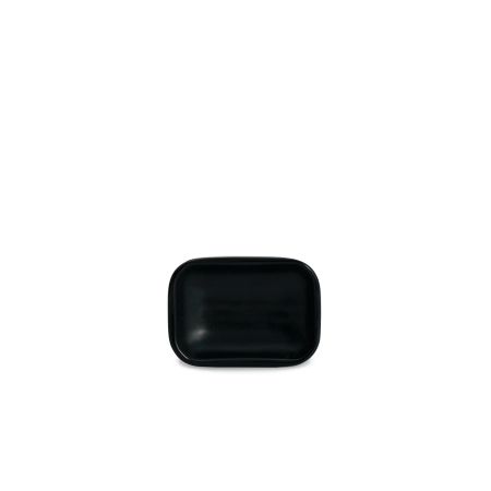 Chén Chấm Melamine CC84N Đen Nhám Fataco - 8,5 x 6,0 x 1,7cm