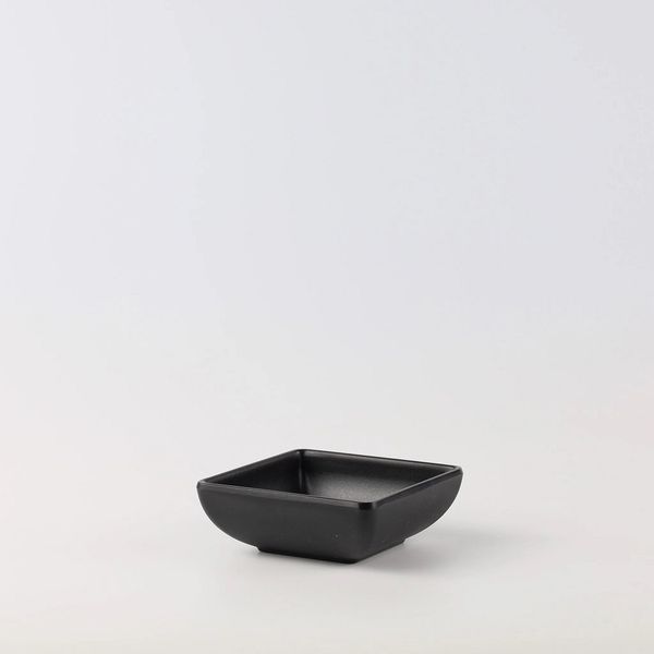 Chén Chấm Melamine DV320 Đen Nhám Superware - 7,5 x 7,5 x 2,6cm
