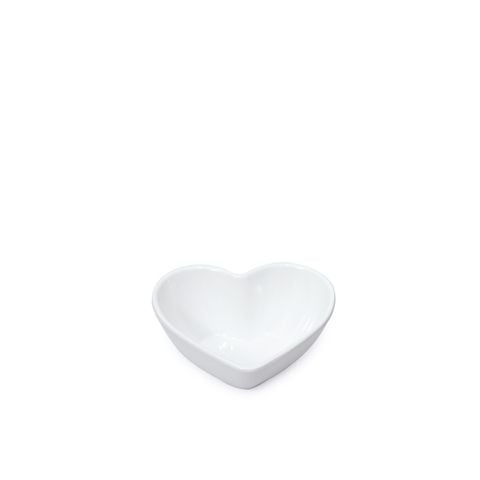 Chén Chấm Melamine Trái Tim CTT01 Trắng Horeca Fataco - 11,2 x 9,7 x 4,5cm