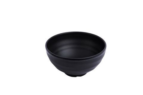 Chén Cơm Melamine NCO04 Đen Nhám VCP - 11,4 x 11,4 x 5,8cm