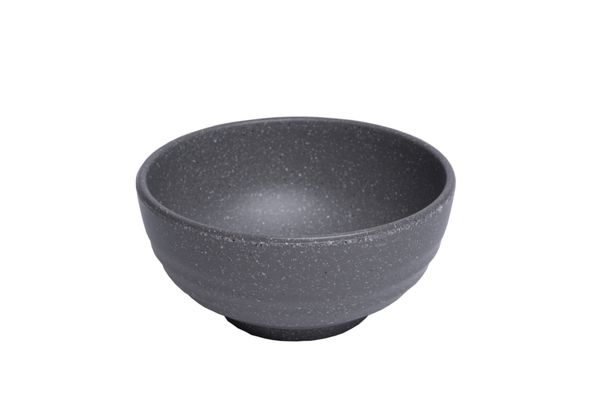 Chén Cơm Melamine CO20N Nhám Xám Fataco - 11,3 x 5,3cm