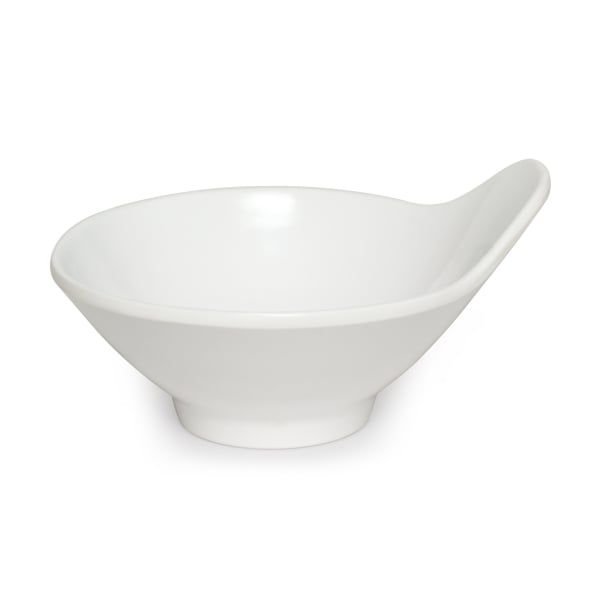 Chén Melamine Có Tay Cầm CO17 Màu Trắng - 11,0 x 6,3cm