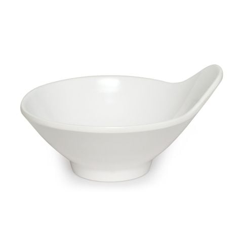 Chén Melamine Có Tay Cầm CO17 Màu Trắng - 11,0 x 6,3cm
