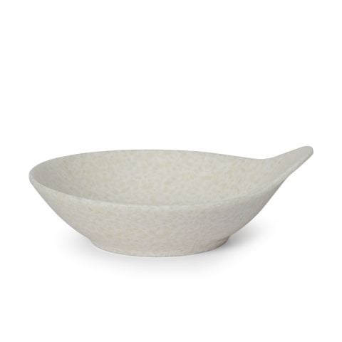 Chén Melamine Có Tay Cầm CO39 Vân Đá Fataco - 13,7 x 11,8 x 2,8cm