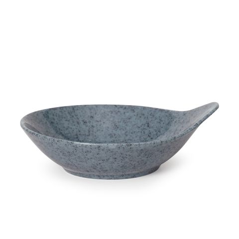 Chén Melamine Có Tay Cầm CO39 Vân Đá Xanh Fataco - 13,7 x 11,8 x 2,8cm