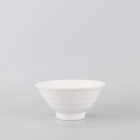 Chén Melamine Có Vân Kiểu Nhật BV041 Màu Trắng Superware - 12,2 x 12,2 x 6cm