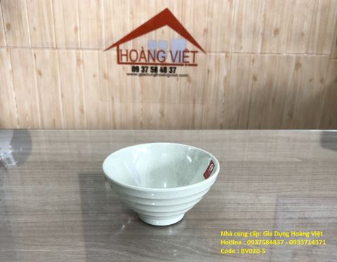 Chén Cơm Melamine BV020-5 GreenStone Superware - 12,3 x 12,3  x 6,3cm