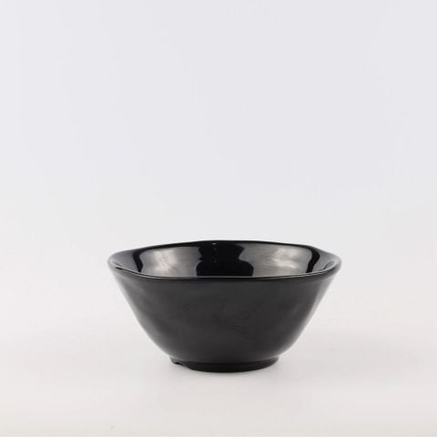 Chén Cơm Melamine BV066 Màu Đen Superware - 12 x 12 x 5,3cm