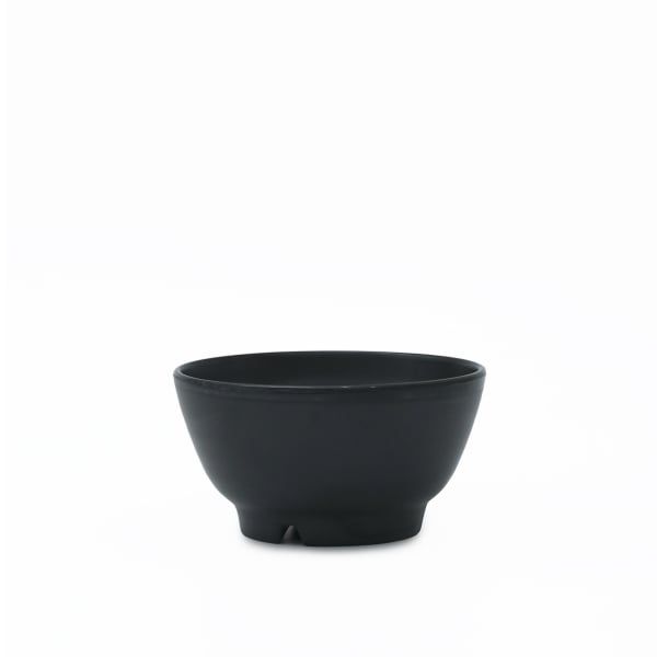 Chén Cơm Melamine CO21N Đen Nhám Fataco - 11,3 x 6,1cm
