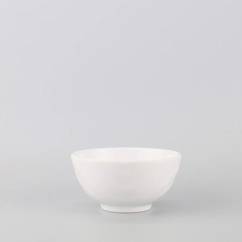 Chén Cơm Melamine Lượn Sóng BV040 Màu Trắng Superware - 11,5 x 11,5 x 6cm