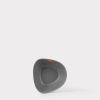 Chén Oval Nhám Granite Dark Grey