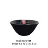 Chén Cơm Melamine BV066 Màu Đen Superware - 12 x 12 x 5,3cm
