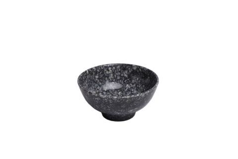 Chén Cơm Melamine CO11 Vân Đá Đen Fataco - 11,4 x 5,5cm