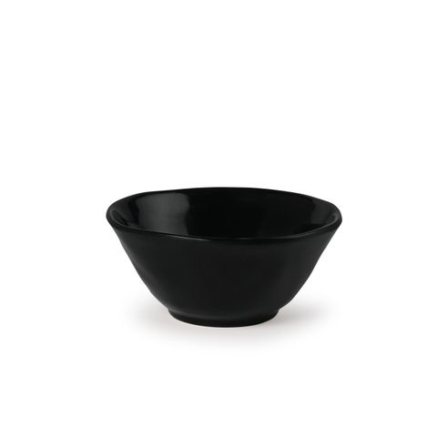 Chén Melamine Gân CG 04 Màu Đen Fataco - 12,0 x 6,0cm